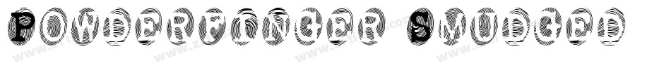 Powderfinger Smudged字体转换